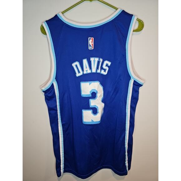 Anthony Davis #3 Nike Swingman Crenshaw Los Angeles Lakers Jersey Men's Size 48 - Picture 5 of 7